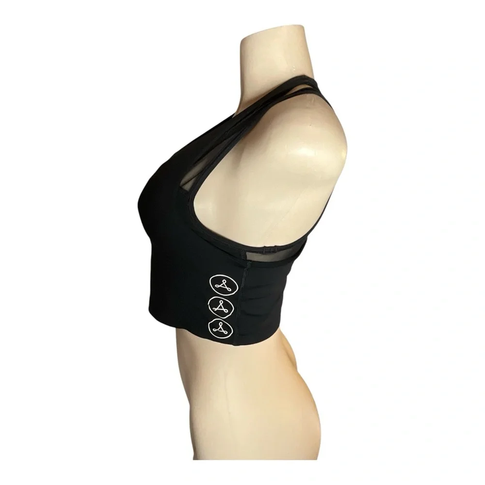 Lululemon Break Free Tank *Nulux Medium Support For B/C‎ Cup Black 6